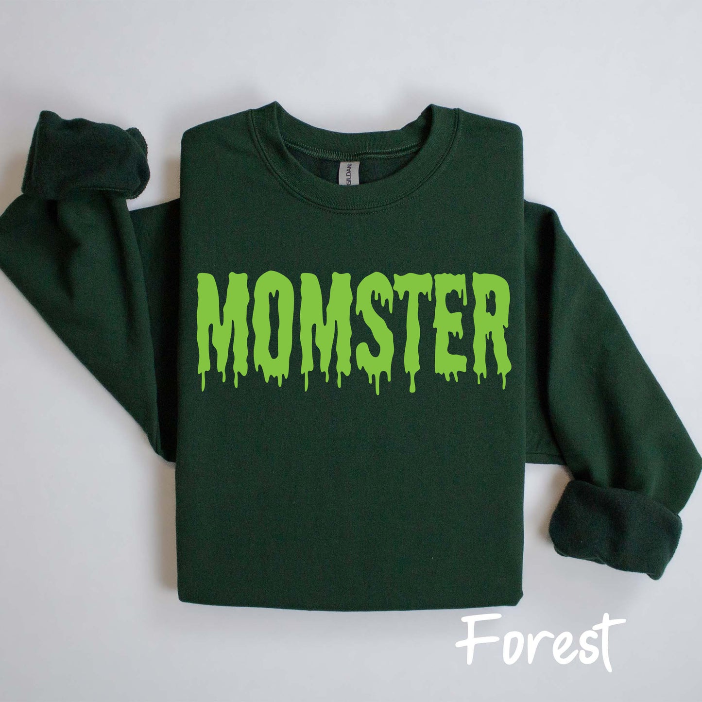 MOMSTER or DADCULA Graphic Pullover Sweatshirt