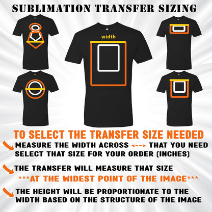 Beach Gradient Sublimation Transfer