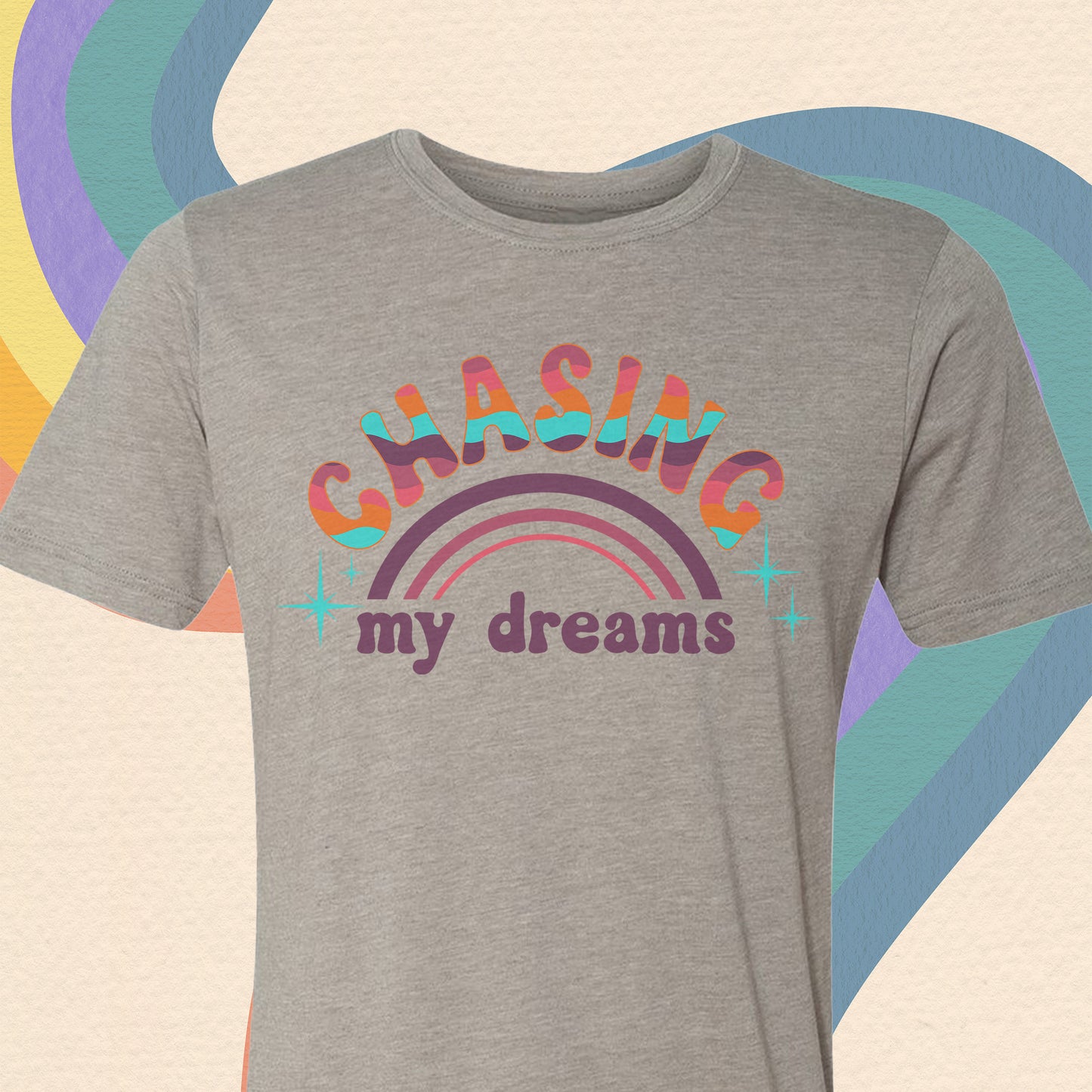 Chasing My Dreams Retro Tee