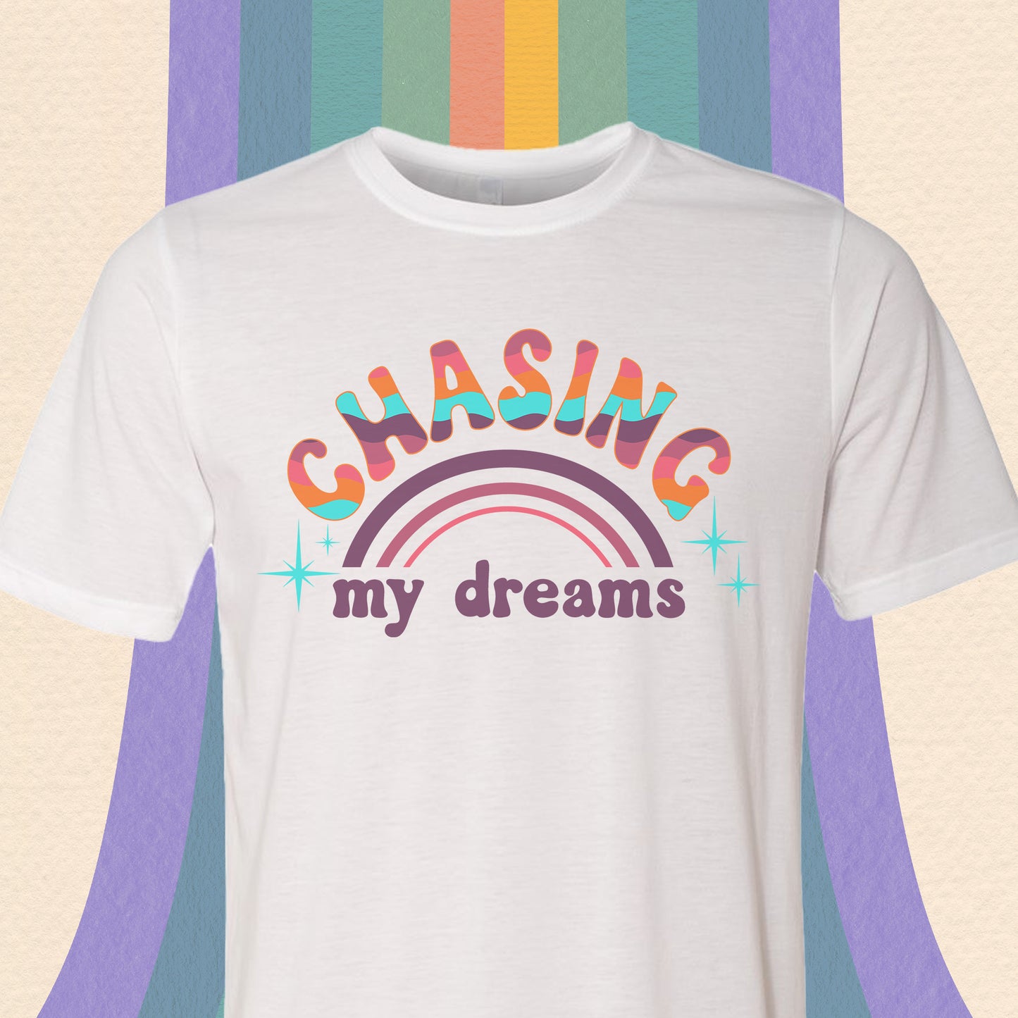 Chasing My Dreams Retro Tee