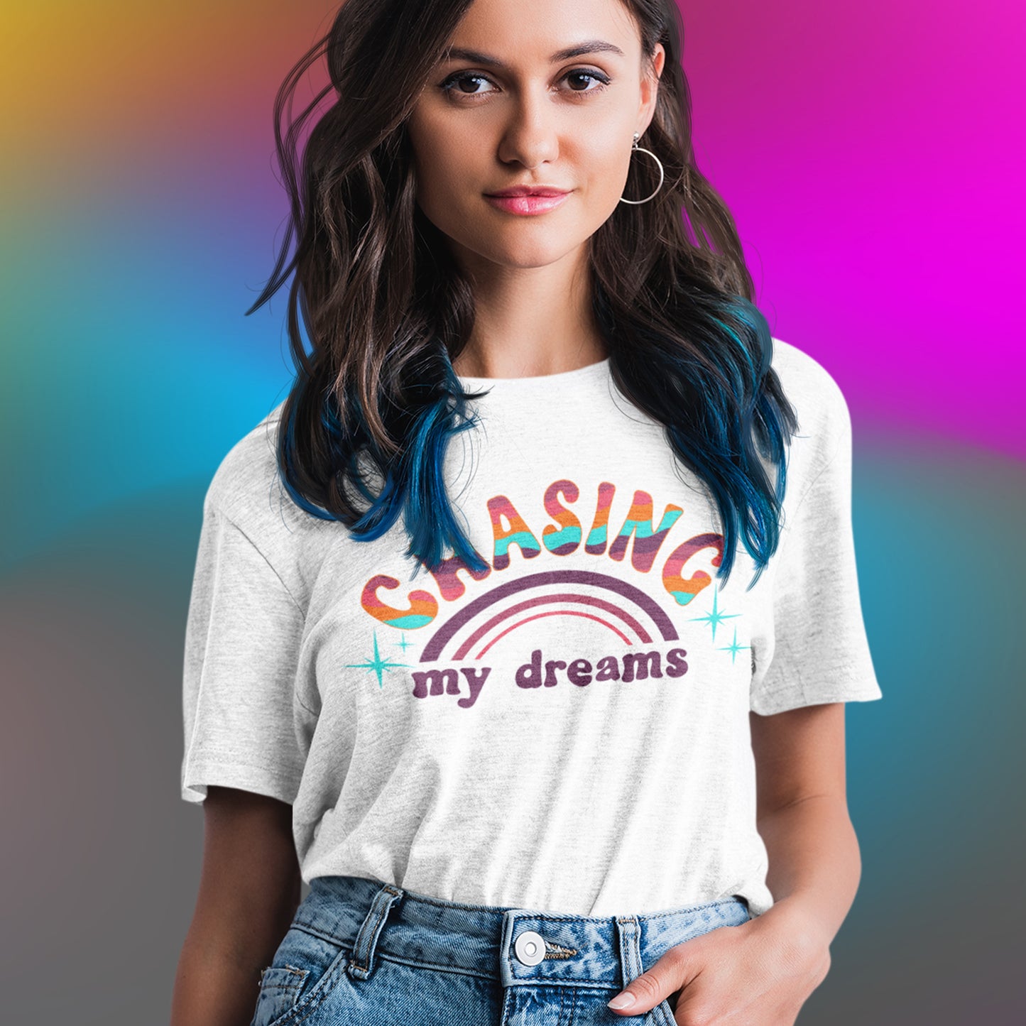 Chasing My Dreams Retro Tee