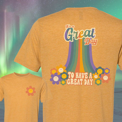 Great Day to Have a Great Day Retro Tee