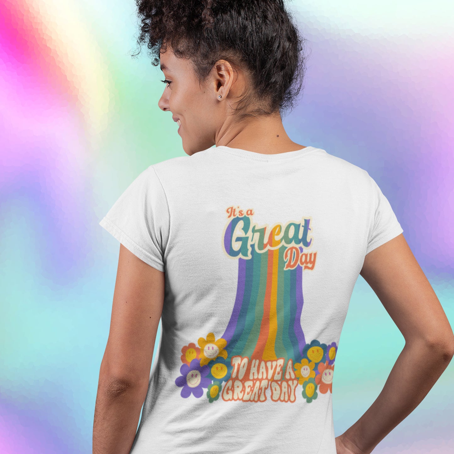 Great Day to Have a Great Day Retro Tee