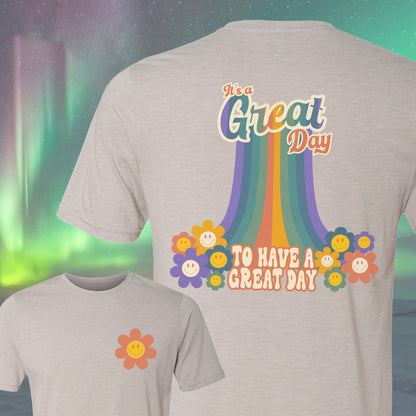 Great Day to Have a Great Day Retro Tee