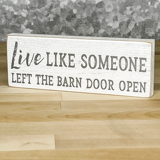 Barn Door Open